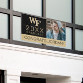 Wake Forest-universiteit | WF Spandoek (Buitenkant Gebouw)