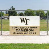 Wake Forest-universiteit | WF Spandoek (Insitu)