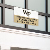 Wake Forest-universiteit | WF Spandoek (Buitenkant Gebouw)