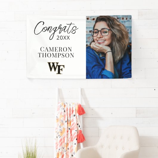 Wake Forest-universiteit | WF Spandoek (Insitu)