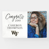 Wake Forest-universiteit | WF Spandoek (Horizontaal)