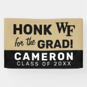 Wake Forest-universiteit | WF Spandoek (Horizontaal)