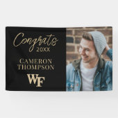 Wake Forest-universiteit | WF Spandoek (Horizontaal)