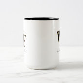 Wake Forest-universiteit | WF Tweekleurige Koffiemok (Center)