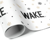 Wake Forest-universiteit | Zogboog Cadeaupapier (Rol Hoek)