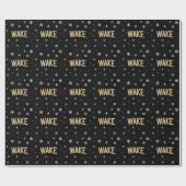 Wake Forest-universiteit | Zogboog Cadeaupapier (Vlak)