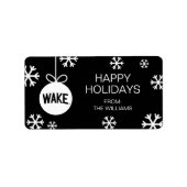 Wake Forest-universiteit | Zogboog Etiket (Voorkant)