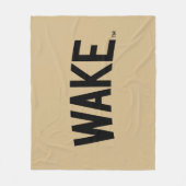 Wake Forest-universiteit | Zogboog Fleece Deken (Voorkant)