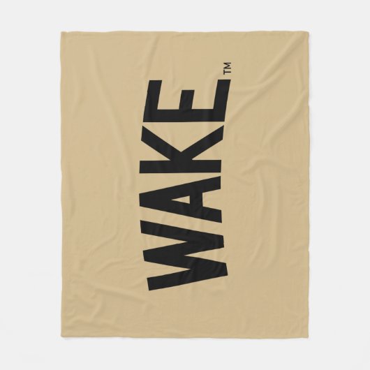 Wake Forest-universiteit | Zogboog Fleece Deken (Voorkant)