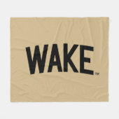 Wake Forest-universiteit | Zogboog Fleece Deken (Voorkant (Horizontaal))