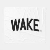 Wake Forest-universiteit | Zogboog Fleece Deken (Voorkant (Horizontaal))