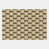 Wake Forest-universiteit | Zogboog Inpakpapier Vel (Voorkant 2)