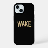 Wake Forest-universiteit | Zogboog iPhone 15 Case (Achterkant)