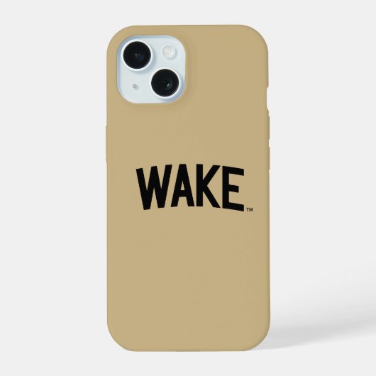 Wake Forest-universiteit | Zogboog iPhone 15 Case (Achterkant)
