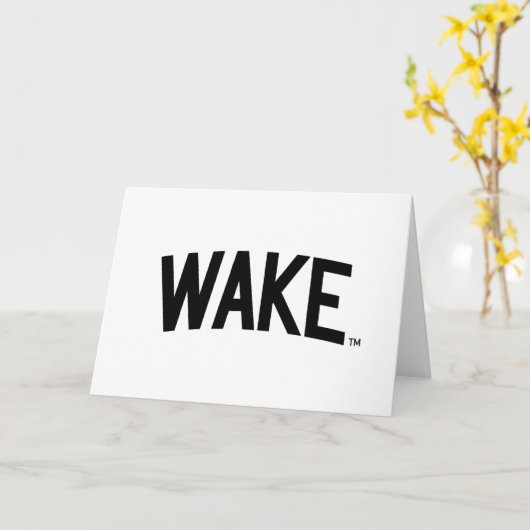 Wake Forest-universiteit | Zogboog Kaart (Gele Bloem)