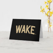 Wake Forest-universiteit | Zogboog Kaart (Gele Bloem)