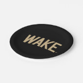 Wake Forest-universiteit | Zogboog Papieren Bordje (Gekanteld)