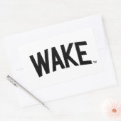 Wake Forest-universiteit | Zogboog Rechthoekige Sticker (Envelop)