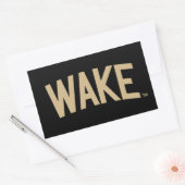 Wake Forest-universiteit | Zogboog Rechthoekige Sticker (Envelop)