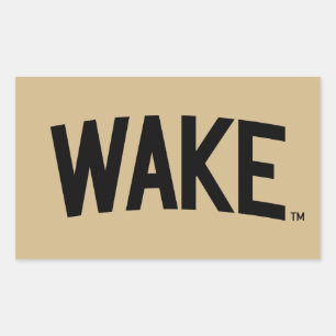 Wake Forest-universiteit   Zogboog Rechthoekige Sticker