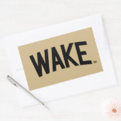 Wake Forest-universiteit | Zogboog Rechthoekige Sticker (Envelop)
