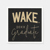 Wake Forest-universiteit | Zogboog Servet (Voorkant)