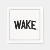 Wake Forest-universiteit | Zogboog Servet (Voorkant)