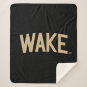 Wake Forest-universiteit | Zogboog Sherpa Deken (Voorkant)