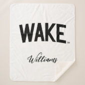Wake Forest-universiteit | Zogboog Sherpa Deken (Voorkant)