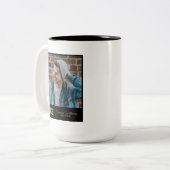 Wake Forest-universiteit | Zogboog Tweekleurige Koffiemok (Voorkant links)