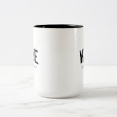 Wake Forest-universiteit | Zogboog Tweekleurige Koffiemok (Center)