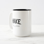 Wake Forest-universiteit | Zogboog Tweekleurige Koffiemok (Voorkant links)