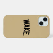 Wake Forest University | Wake Boog iPhone 15 Case (Achterkant horizontaal)