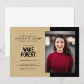 Wake Forest University | Wake Forest Aankondiging (Voorkant / Achterkant)