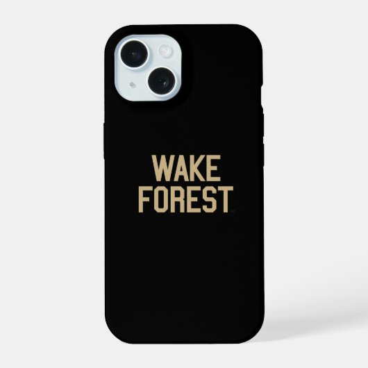 Wake Forest University | Wake Forest iPhone 15 Case (Achterkant)