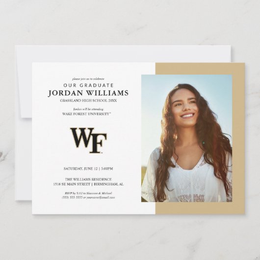 Wake Forest University | WF Aankondiging (Voorkant)