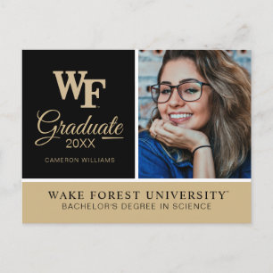Wake Forest University   WF Aankondigingskaart