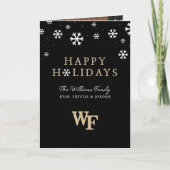 Wake Forest University | WF Feestdagen Kaart (Voorkant)