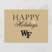 Wake Forest University | WF Feestdagenkaart (Voorkant)