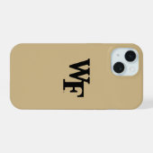 Wake Forest University | WF iPhone 15 Case (Achterkant horizontaal)