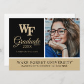 Wake Forest University | WF Kaart (Voorkant / Achterkant)