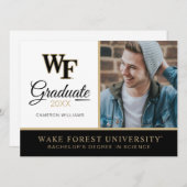 Wake Forest University | WF Kaart (Voorkant / Achterkant)