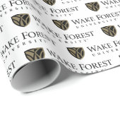 Wake Forest University Wordmark Cadeaupapier (Rol Hoek)