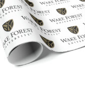 Wake Forest University Wordmark Cadeaupapier (Rol Hoek)
