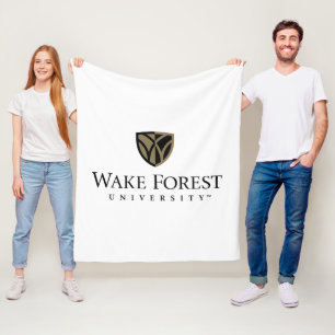 Wake Forest University Wordmark Fleece Deken