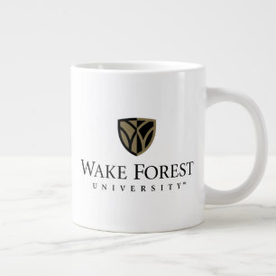 Wake Forest University Wordmark Grote Koffiekop