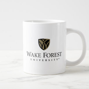 Wake Forest University Wordmark Grote Koffiekop