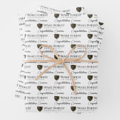 Wake Forest University Wordmark Inpakpapier Vel (In situ)