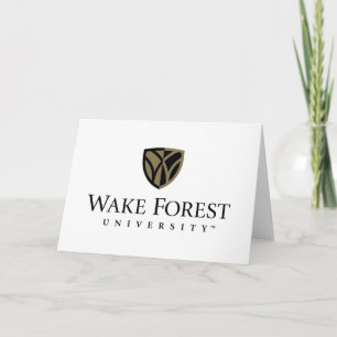 Wake Forest University Wordmark Kaart