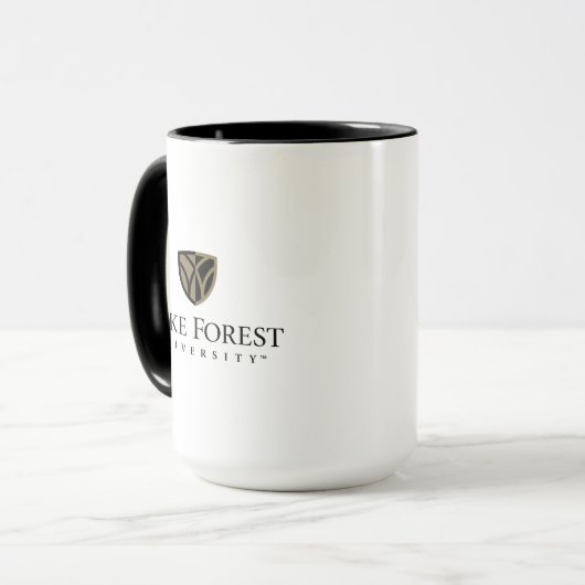 Wake Forest University Wordmark Mok (Voorkant links)